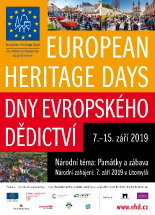 Dny evropského dědictví 7. – 15. září 2019