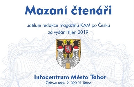 Říjen 2019 Infocentrum Město Tábor
