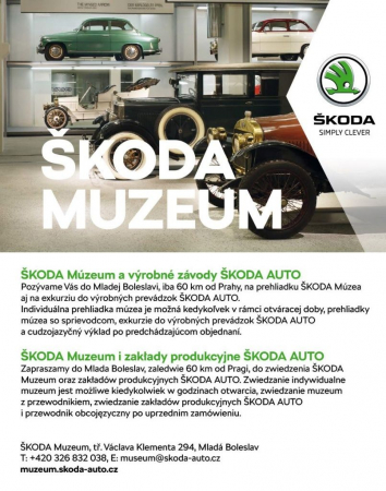 ŠKODA Múzeum a výrobné závody ŠKODA AUTO