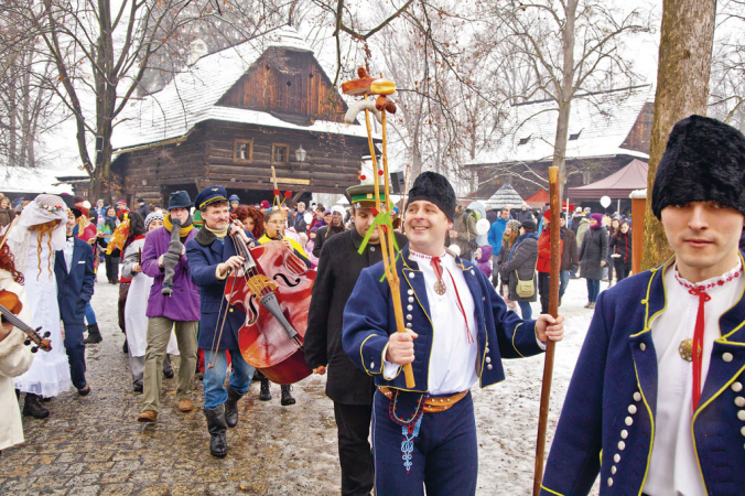 Masopust ve Valašském muzeu v přírodě