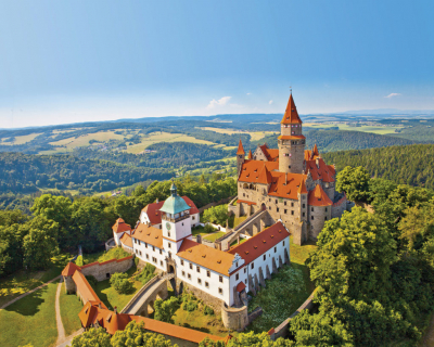 Hrad Bouzov v Olomouckém kraji