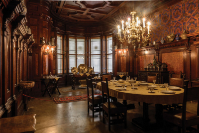 Interiér zámku Hrádek u Nechanic