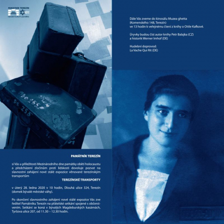 Pozvánka na akce k Mezinárodnímu dni památky obětí holocaustu