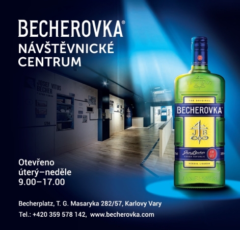 Becherovka - návštěvnické centrum