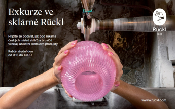 Exkurze ve sklárně Rückl