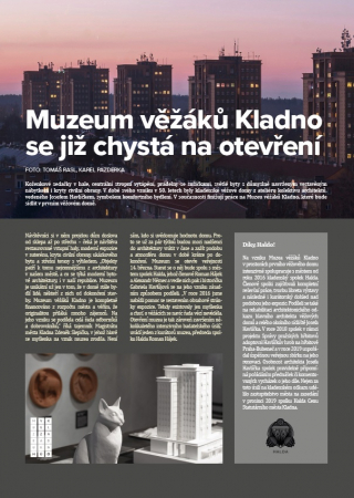 Muzeum věžáků Kladno se již chystá na otevření