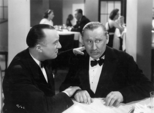 Oldřich Nový a Jára Kohout ve filmu Kristián (1939)