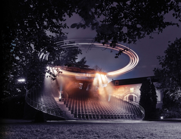 Drehtribüne Český Krumlov