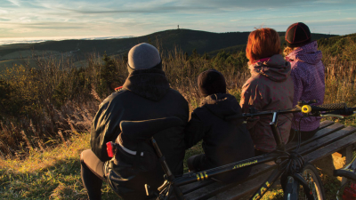 Najwyższy szczyt Rudaw – Klínovec