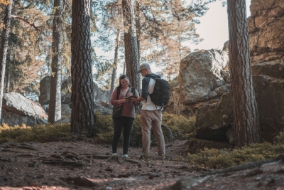 Ścieżka Goethe niedaleko Aša