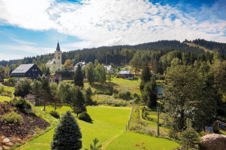 Jizerky ze sedla kola