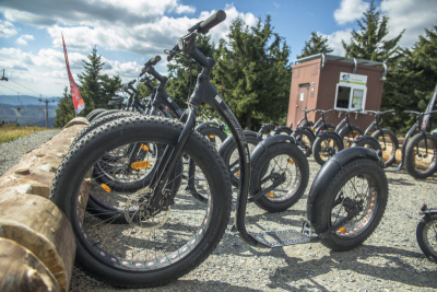 Koloběžky na Klínovci