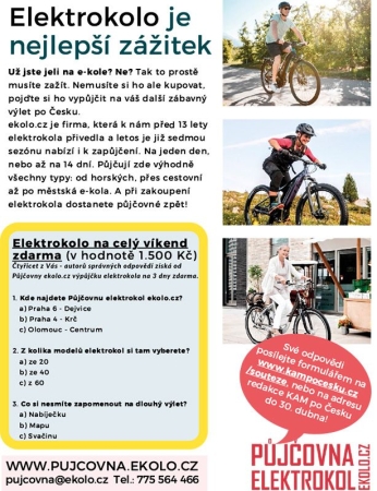 Elektrokolo je nejlepší zážitek