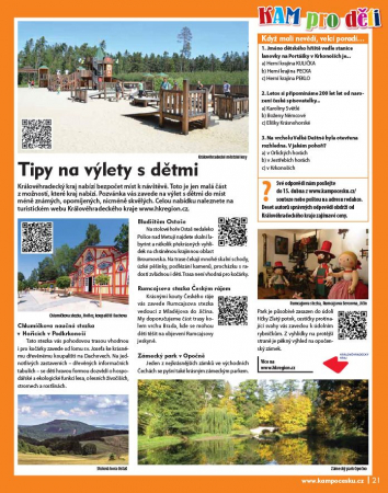 Tipy na výlety s dětmi