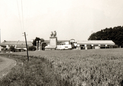 Historická fotografie budovy dnešní rozhledny