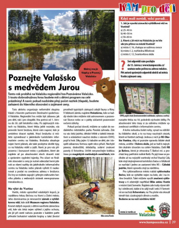 Poznejte Valašsko s medvědem Jurou