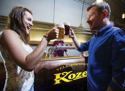 Prohlídka pivovaru
Velké Popovice