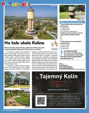 Na kole okolo Kolína