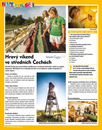 Hravý víkend ve středních Čechách