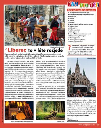 Liberec to v létě rozjede