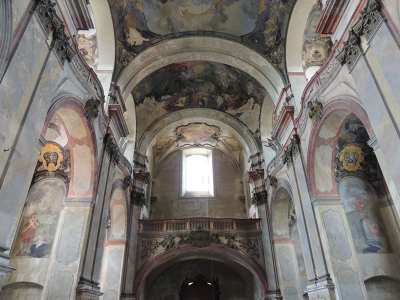 Kostel Zvěstování Panny Marie – interiér
