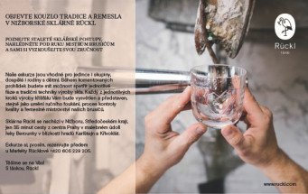 Exkurze do sklárny Rückl