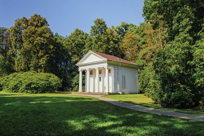 Schlosspark in Krásný Dvůr