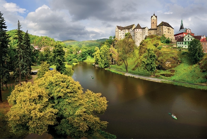 Burg und Stadt Loket