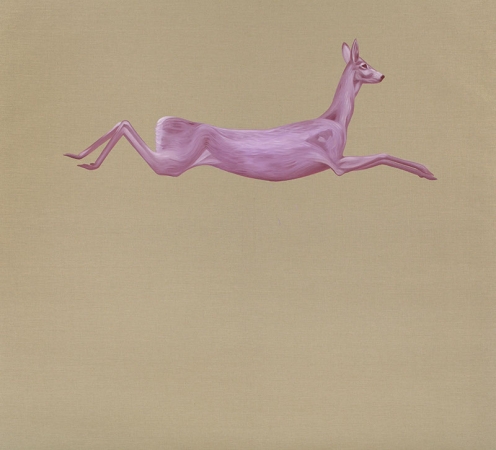 Tomáš Císařovský, Srnka, 2012, olej – plátno, 200 x 220 cm