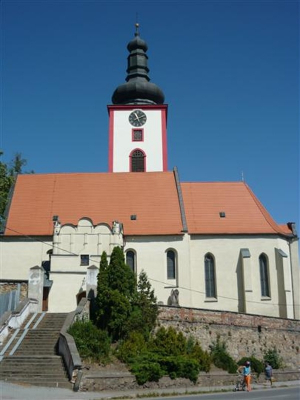 Město Veselí n. L. Kostel Povýšení sv. Kříže ve Veselí n. L.