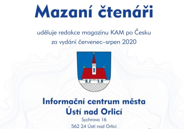 Červenec srpen 2020 IC Ústí nad Orlicí