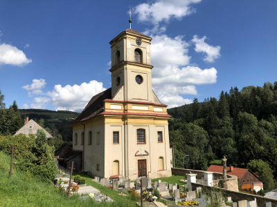 Kostel sv. Jana Nepomuckého v Orličkách