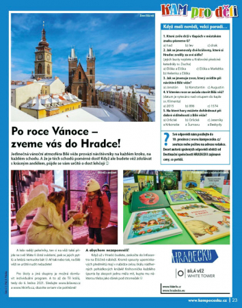 Po roce Vánoce – zveme Vás do Hradce!