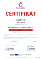 Certifikát