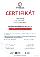 Certifikát
