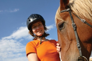 Horseriding in the Eastern Bohemia