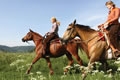 Horseriding in the Eastern Bohemia