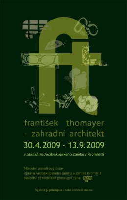 Výstava "František Thomayer - zahradní architekt" na kroměřížském zámku