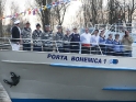 Die Elbe von Bord des Schiffes Porta Bohemica