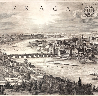 Aegidius Sadeler, Prospekt Prahy, 1606