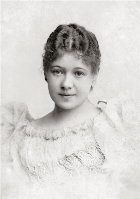 Portrét herečky Hany Kvapilové, 
asi 1880–1890