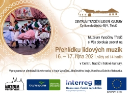 Centrum tradiční lidové kultury v Třebíči ožije přehlídkou lidových muzik