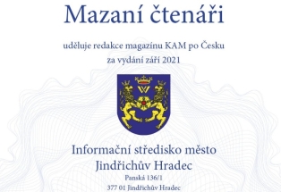 Září 2021 Informační středisko město Jindřichův Hradec