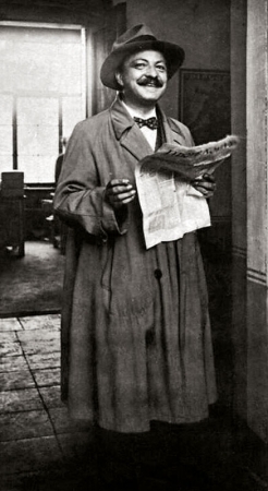 Hugo Brunner, 1927, v tiskárně Neubert