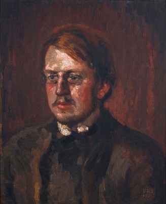V. H. Brunner, Portrét muže, před rokem 1928