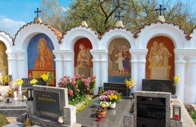 Kapličkový hřbitov Albrechtice nad Vltavou