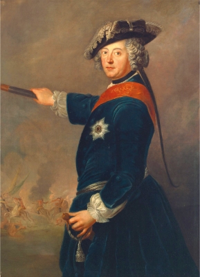 Fridrich II. Pruský, Antoin Pasne, 1745