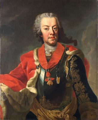 Karel Alexandr Lotrinský, 
olej na plátně, 
Martin van Meytens 1743