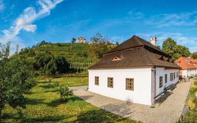 Modřanská vinice s viničním domkem – nejjižněji položená pražská vinice