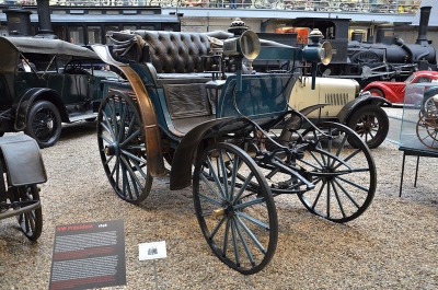 Liebiegův automobil Benz Viktoria (1893) v NTM Praha